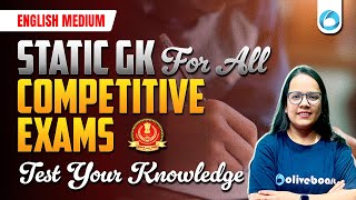 Static GK Classes for All Exams  SSC Railway etc  Class  17  By Shefali Maam [upl. by Karry]