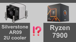 Silverstone AR09 on Ryzen 7900 23 [upl. by Batish]