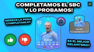 COMPLETAMOS A HAALAND SBC Y LO PROBAMOS [upl. by Nyrahs]