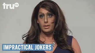 Impractical Jokers  Beautiful Model Turned Brainiac Punishment  truTV [upl. by Ydniw]