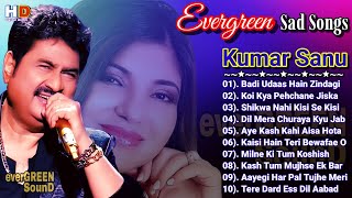 Evergreen Sad Songs Of Kumar Sanu Hit songs Of Alka Yagnik Best of kumar sanu90s hit playlist [upl. by Notyalk327]