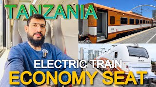 Experience Tanzania Electric Train from Morogoro to Dar es salaam with Multiple Stops  Economy [upl. by Ecnerret]