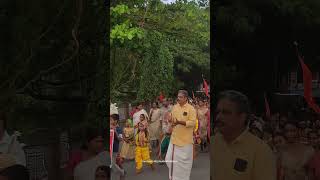 ശ്രീകൃഷ്ണ ജയന്തി  kodungallur sreekrishnajayanthi harekrishna malayali keralaculture temple [upl. by Hambley]