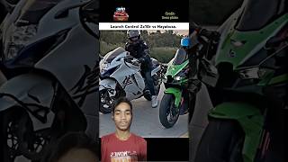 Zx10r vs Hayabusa shorts Kawasaki zx10r bike motovlog reaction shorts [upl. by Hudgens]