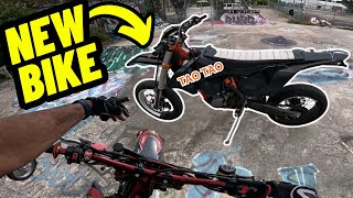 Trading a 7000 Motorcycle for a 1000 Chinese Dirtbike [upl. by Fritzie]