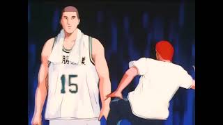 Hiroshi Morishige vs Hanamichi Sakuragi  Slam Dunk [upl. by Loise]