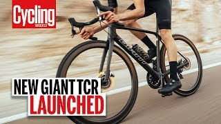 New Giant TCR More Aero Lighter And It Doesnt Have Dropped Seat Stays  Cycling Weekly [upl. by Lora901]