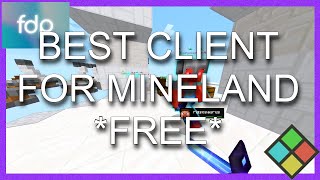 BEST CLIENT FOR MINELAND  FREE CLIENT [upl. by Kaenel]