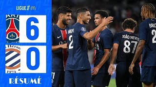 PSG vs Montpellier —Full highlights 60 [upl. by Finlay]