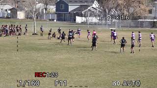 Riverton Varsity Purple VS SLV Rhinos [upl. by Dnalrag]