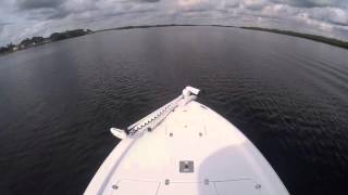 2014 Sea Hunt BX 22 Bay Boat water test video [upl. by Hgierb]