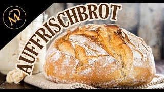 Auffrischbrot so einfach kannst du deine Sauerteigreste verarbeiten [upl. by Oalsecnew]