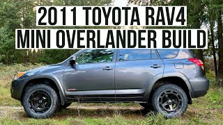 2011 Toyota RAV4 Mini Overlander Build [upl. by Neiman]