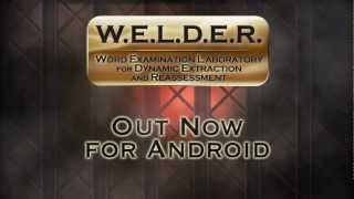 Now on Android  the AwardWinning Word Game WELDER [upl. by Netsriik]