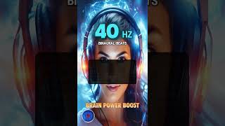 40 Hz Binaural Beats 🧠 BRAIN POWER Boost 🚀 [upl. by Ardiedak]