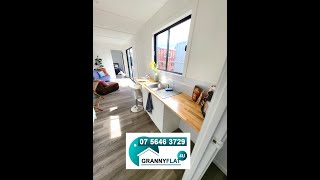 Budget container homes for sale 40ft 1 Bedroom Brisbane Gold Coast 0756463729 [upl. by Etterb]