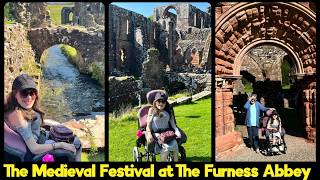 The Medieval Festival At Furness Abbey [upl. by Enelrak]