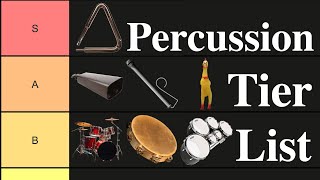 Ranking Every Percussion Instrument HARDEST to EASIEST [upl. by Niamrahc]