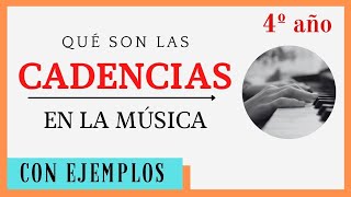 🟠 ¿ QUE SON LAS CADENCIAS EN LA MUSICA  🎹 con ejemplos a piano [upl. by Airdnassac]