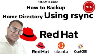 How to backup home directory using rsync command  rsync command  RHEL  CentOS  Ubuntu [upl. by Nomolas]