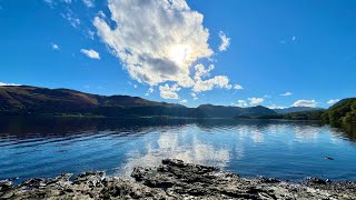 Early Autumn Sun  Derwentwater [upl. by Oinotnaocram]