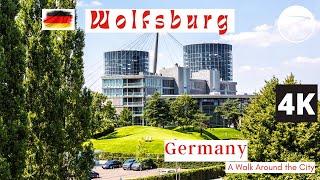 🇩🇪 Wolfsburg Germany Walking Tour 🇩🇪 [upl. by Latrice913]