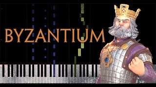 Civilization 6  Byzantium Main Theme  Piano Cover  New Frontier Pass [upl. by Eniamrahc898]