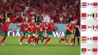 كل ما قدمه المنتخب المغربي في مونديال قطر 2022 بتعليق جواد بادة و خليل البلوشي FHD [upl. by Issor]