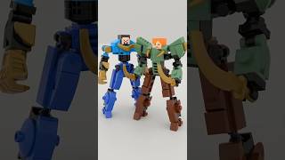 Micro LEGO Steve Mech Satisfying Speed Build lego legomecha legomech [upl. by Licna]