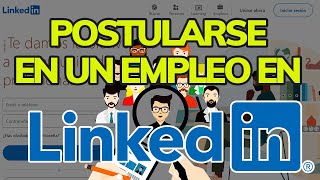 Cómo POSTULARSE en un EMPLEO en LINKEDIN Fácil [upl. by Gautier]