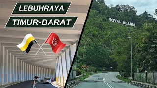 We drove 935 kilometers along Lebuhraya TimurBarat EastWest Highway [upl. by Nomaid]