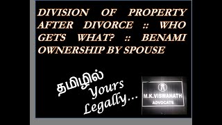 How are properties divided after divorce  Safeguard your assets from conflicting spouse [upl. by Francklin]