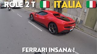 ROLE DE 2T NA ITALIA FLAGREI UMA FERRARI INSANA EM VERONA [upl. by Nirag]