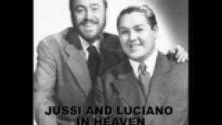 nessun dorma Jussi Bjoerling and Luciano Pavarotti [upl. by Yattirb]