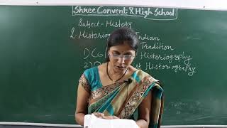 10th Standard  History  Historiography Indian Tradition part 1 [upl. by Lashoh]