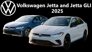 Volkswagen Jetta and Jetta GLI Refined style and enhanced value for 2025 [upl. by Bravar679]