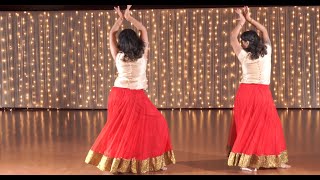 Nagada Sang Dhol  Navarathri series  Dance cover  Renjini  Mithila  Team Kshetra [upl. by Leno]