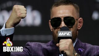 Conor McGregor Issues Wild Unique Fight Offer to Floyd Mayweather KSI  Boxing News [upl. by Borras]