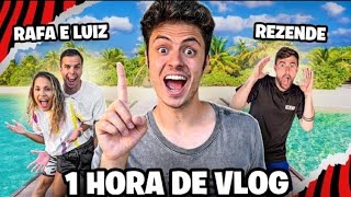 O ENALDINHO SOBREVIVE EM UMA PRAIA ABADONADA  VLOG DE 1 HORA [upl. by Alejna]