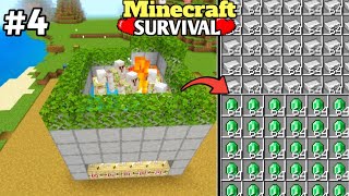 finally make iron farm and trading hall  Minecraft sarvival series s2 episode 4 🔥minecraft 121 [upl. by Nirrat]