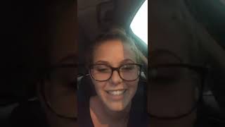 Big Brother 20 Haleigh Broucher IG Live in car answering fan questions on Oct 5 2018 [upl. by Eidac110]