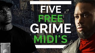 5 Grime Midi Files FREE DOWNLOAD [upl. by Melborn872]