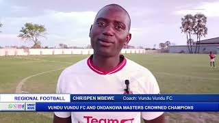 VUNDU VUNDU FC AND ONDANGWA MASTERS CROWNED CHAMPIONS [upl. by Craig]