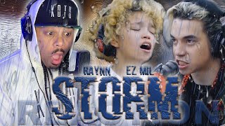 THIS MIGHT BE MY FAVORITE Raynn  Ez Mil  STORM  Rapper Reaction  Commentary [upl. by Adnilema34]