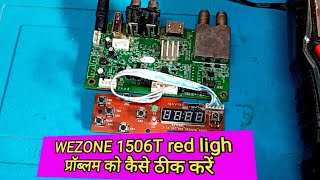 wezon 1506T mpeg4 set top box red light problem [upl. by Llehctim65]