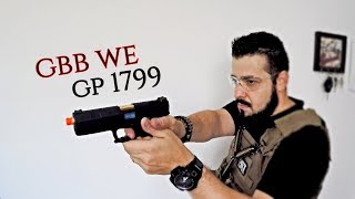 PISTOLA GBB GP 1799 WE  Airsoft Review  FBAIRSOFT [upl. by Arednaxela]