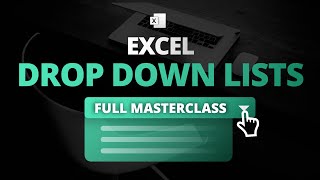 Drop Down Lists in Excel  Masterclass incl Dynamic Dependent amp Searchable Drop Down Lists [upl. by Thompson]