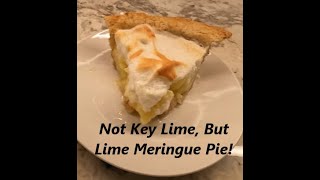 A Very Tasty Lime Pie Recipe [upl. by Eseneg]