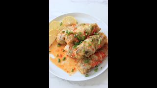 Cabbage Rolls  Dolma Recipe  Aisha’s Cooking [upl. by Ahseikal707]