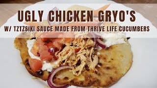 Ugly Chicken Gyros with Tzatziki Sauce [upl. by Ariahaj795]